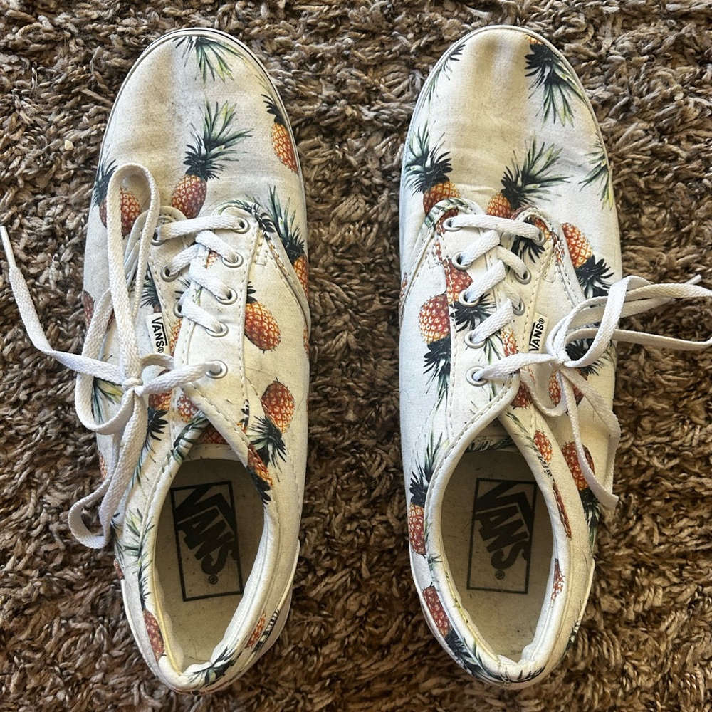 Vans Tropical Pineapple Print Shoes